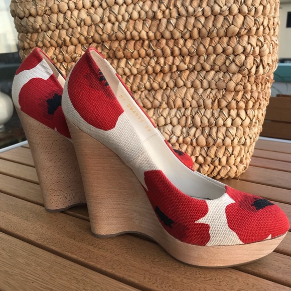 YSL Marimekko Collaboration Platform Size 9 in good preowned condition no flaws - Picture 6 of 8